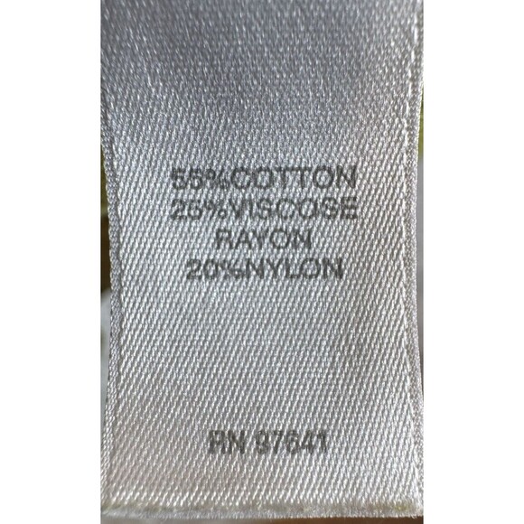 J Jill Sweater Womens L Pea Green Button Split Hem Crew Neck Office Career - Picture 5 of 9